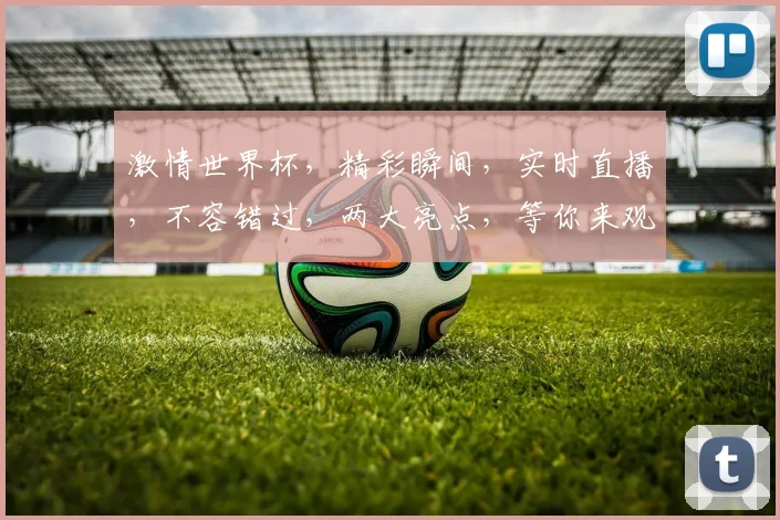 激情世界杯，精彩瞬间，实时直播，不容错过，两大亮点，等你来观
